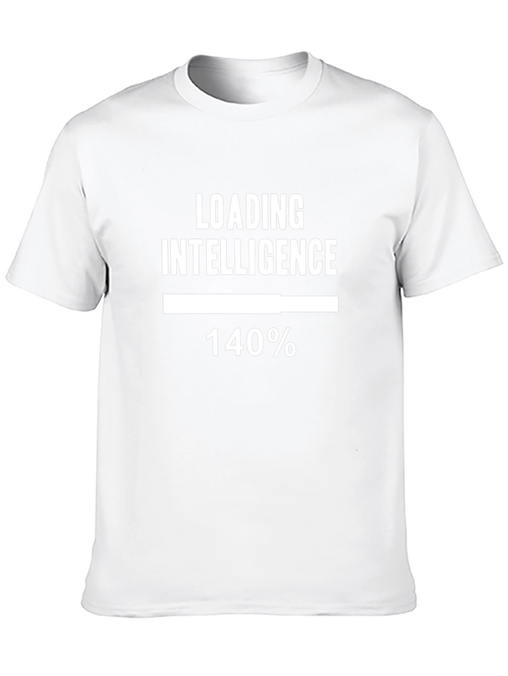 Loading Intelligence T-Shirt - Funny Geek Nerd Tee