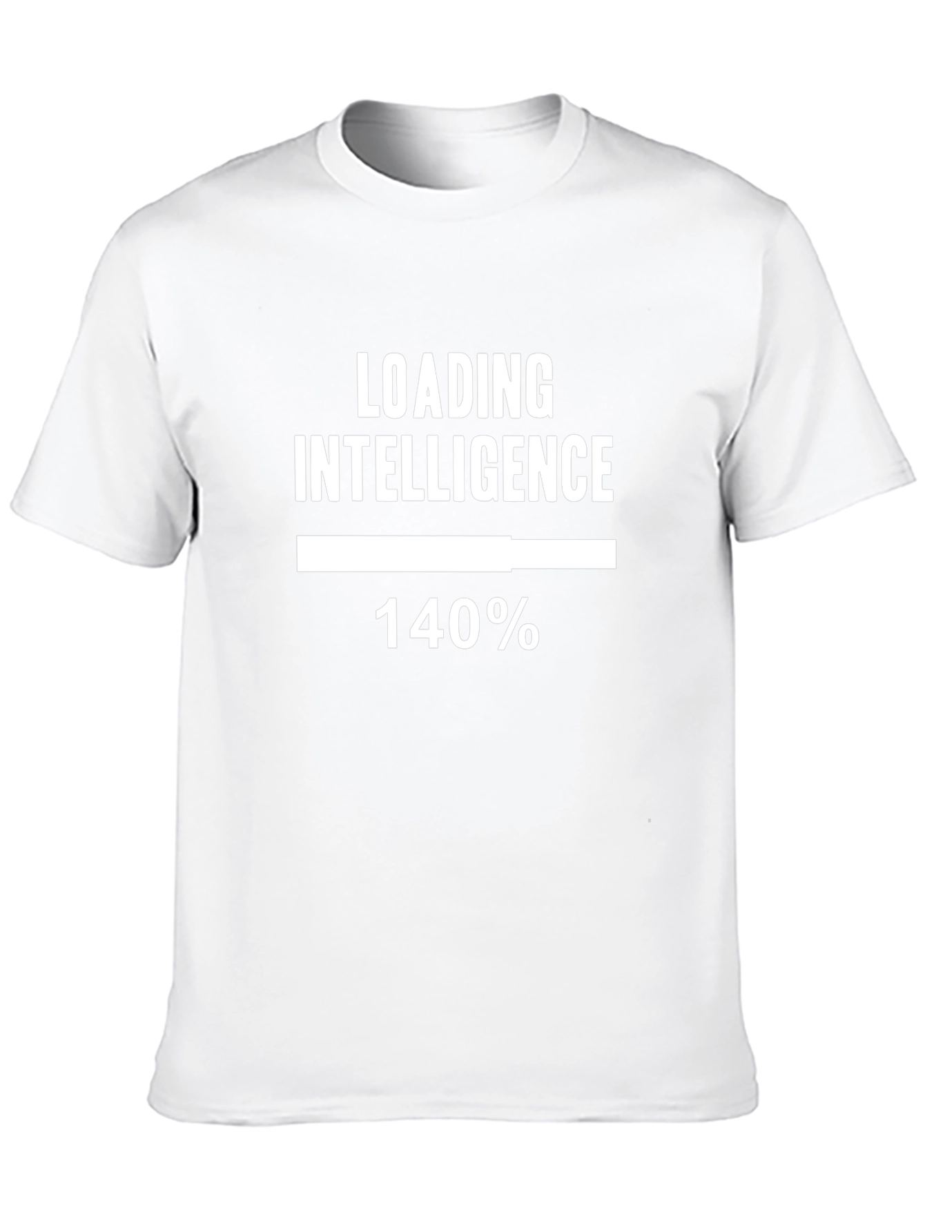 Loading Intelligence T-Shirt - Funny Geek Nerd Tee