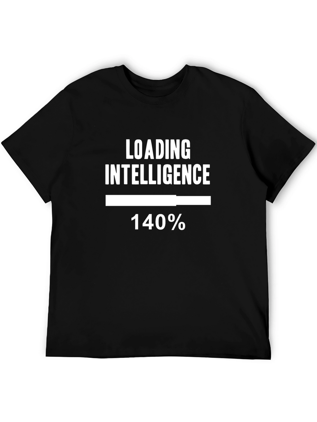 Loading Intelligence T-Shirt - Funny Geek Nerd Tee