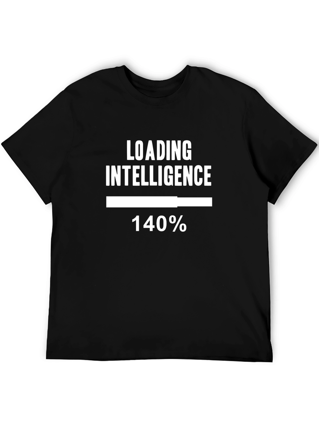 Loading Intelligence T-Shirt - Funny Geek Nerd Tee