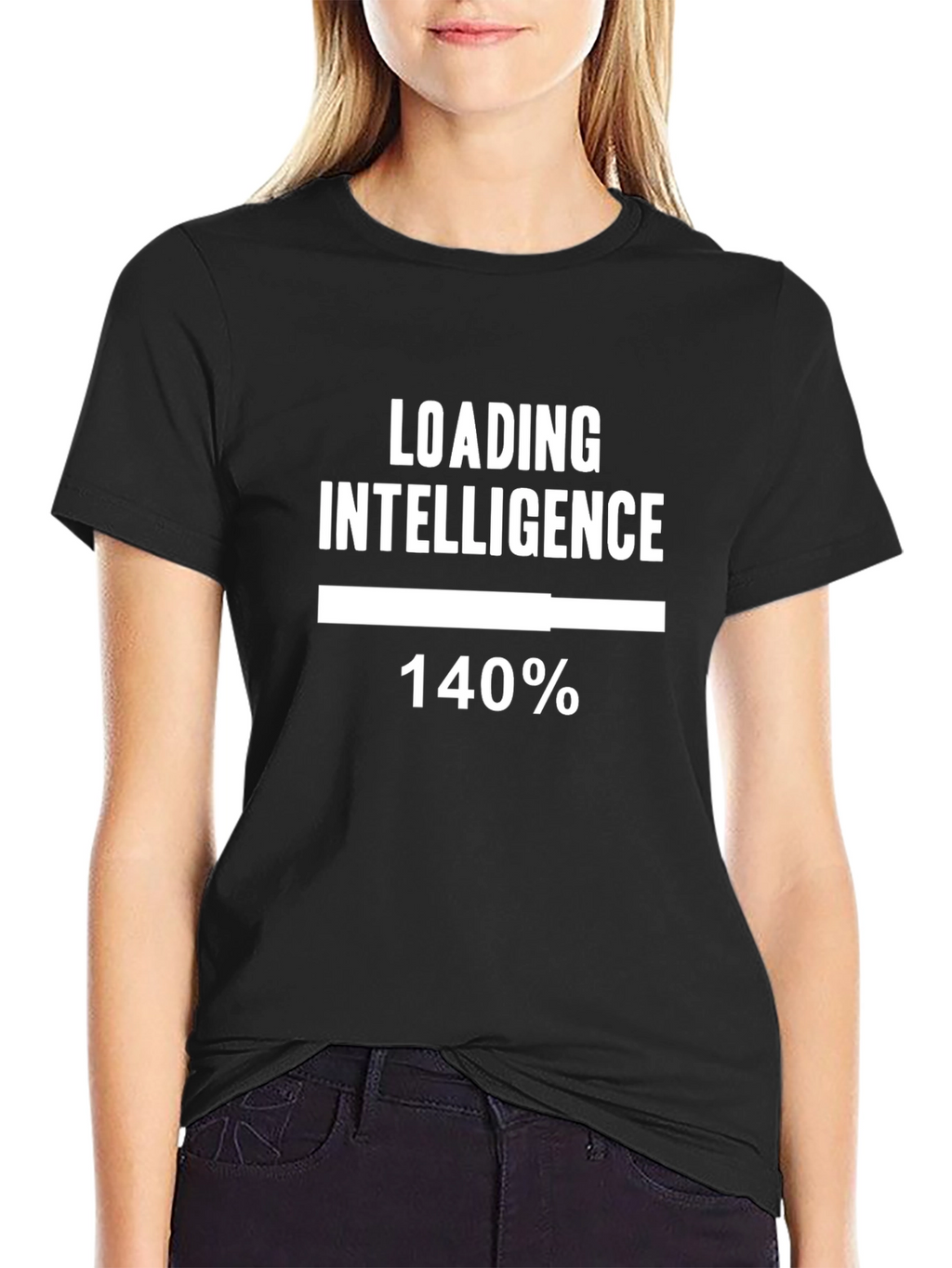 Loading Intelligence T-Shirt - Funny Geek Nerd Tee