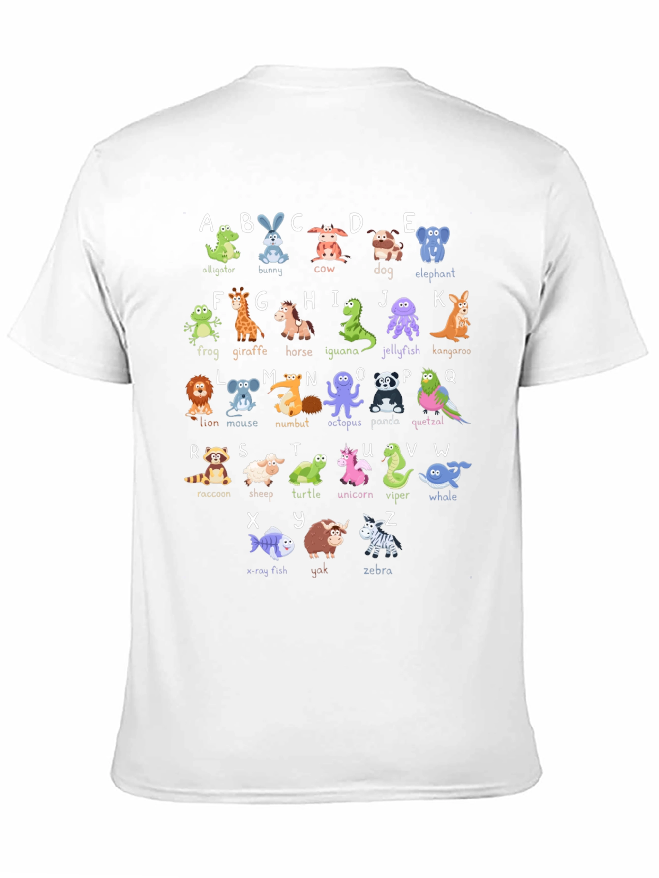 Animal Alphabet T-Shirt - Educational Kids Tee