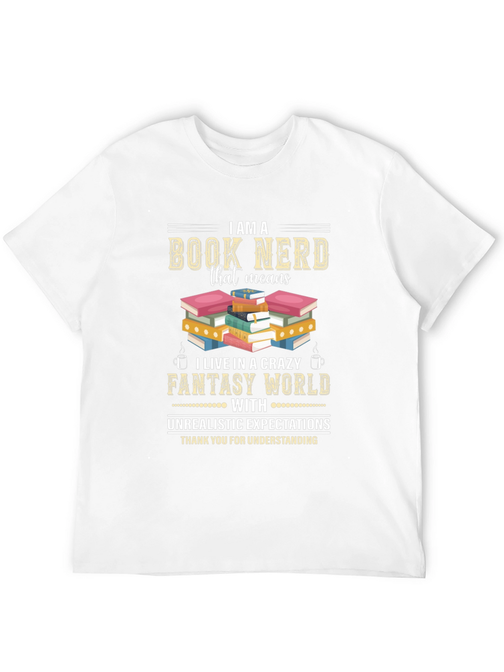 Book Nerd Fantasy World T-Shirt