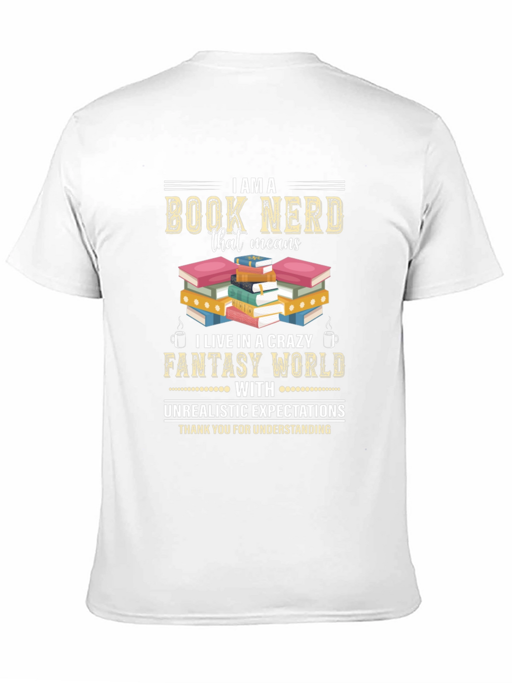 Book Nerd Fantasy World T-Shirt
