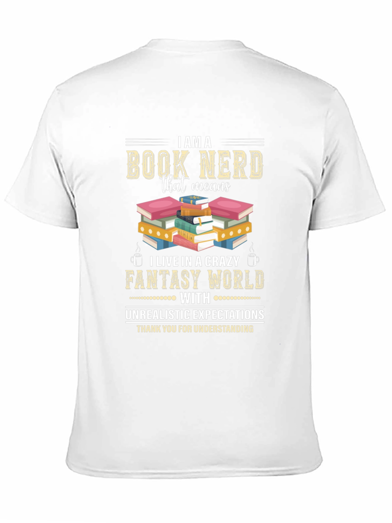 Book Nerd Fantasy World T-Shirt