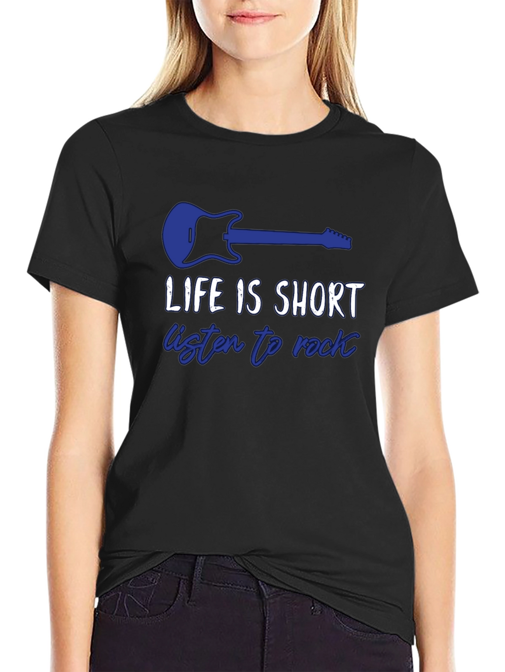 Life Is Short Rock Music T-Shirt