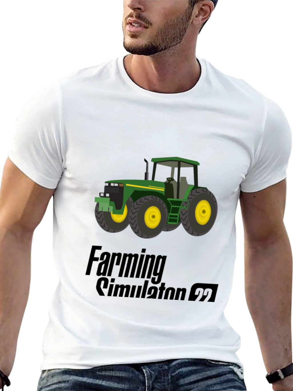 Farming Simulator 22 Tractor Graphic T-Shirt
