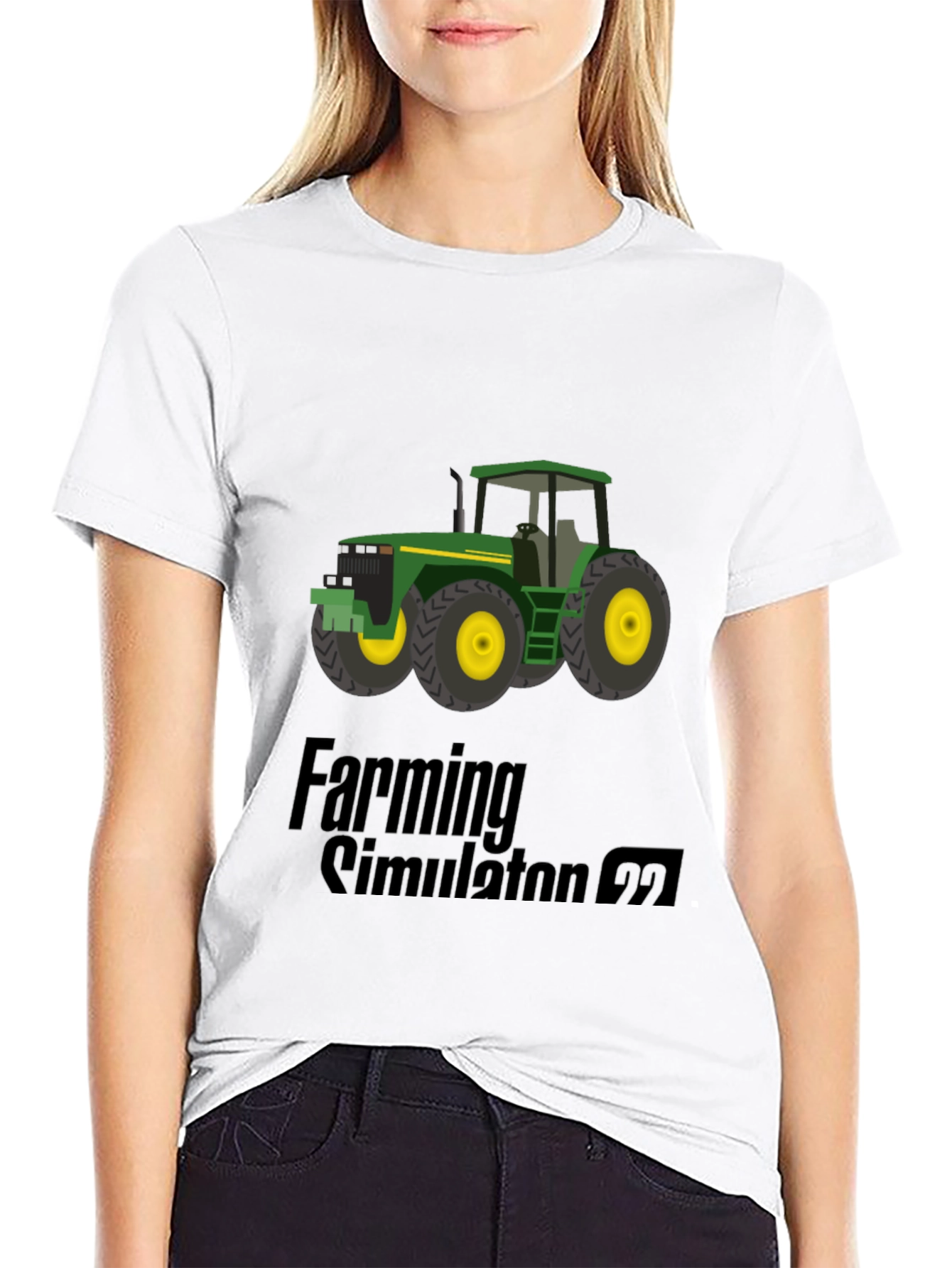 Farming Simulator 22 Tractor Graphic T-Shirt