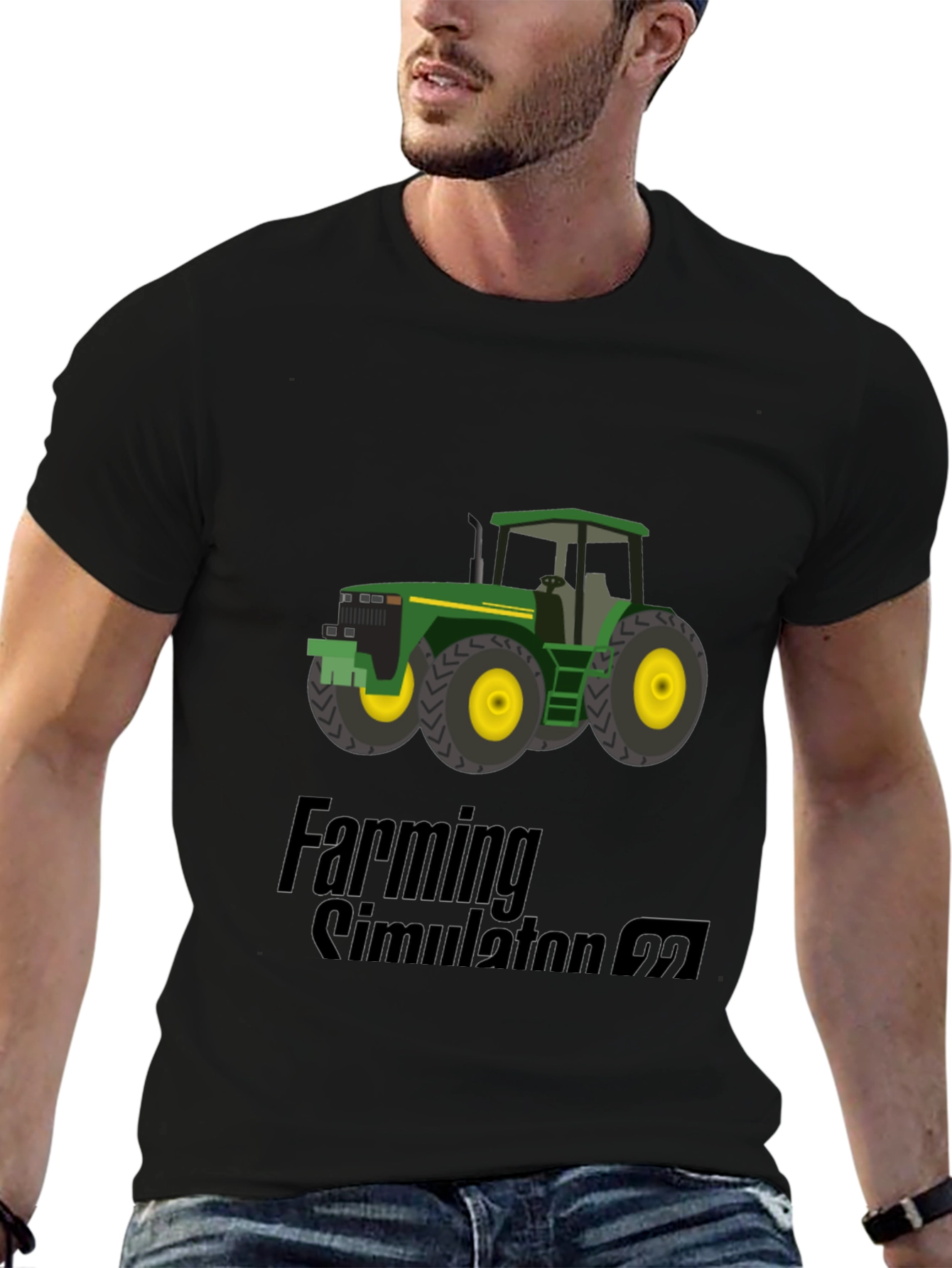 Farming Simulator 22 Tractor Graphic T-Shirt