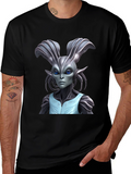 Alien Graphic Tee - Sci-Fi Fashion