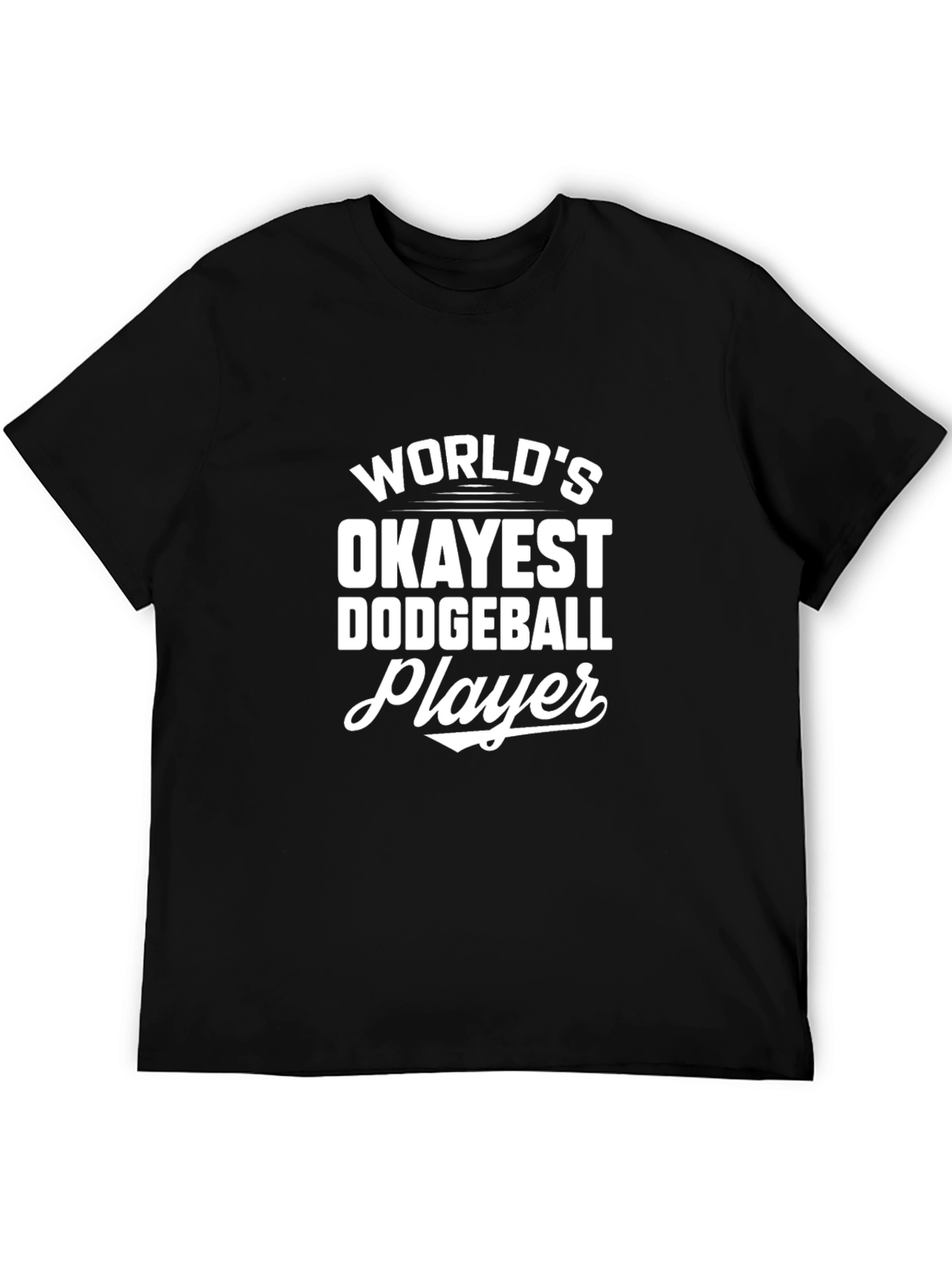 Okayest Dodgeball Player Graphic Tee