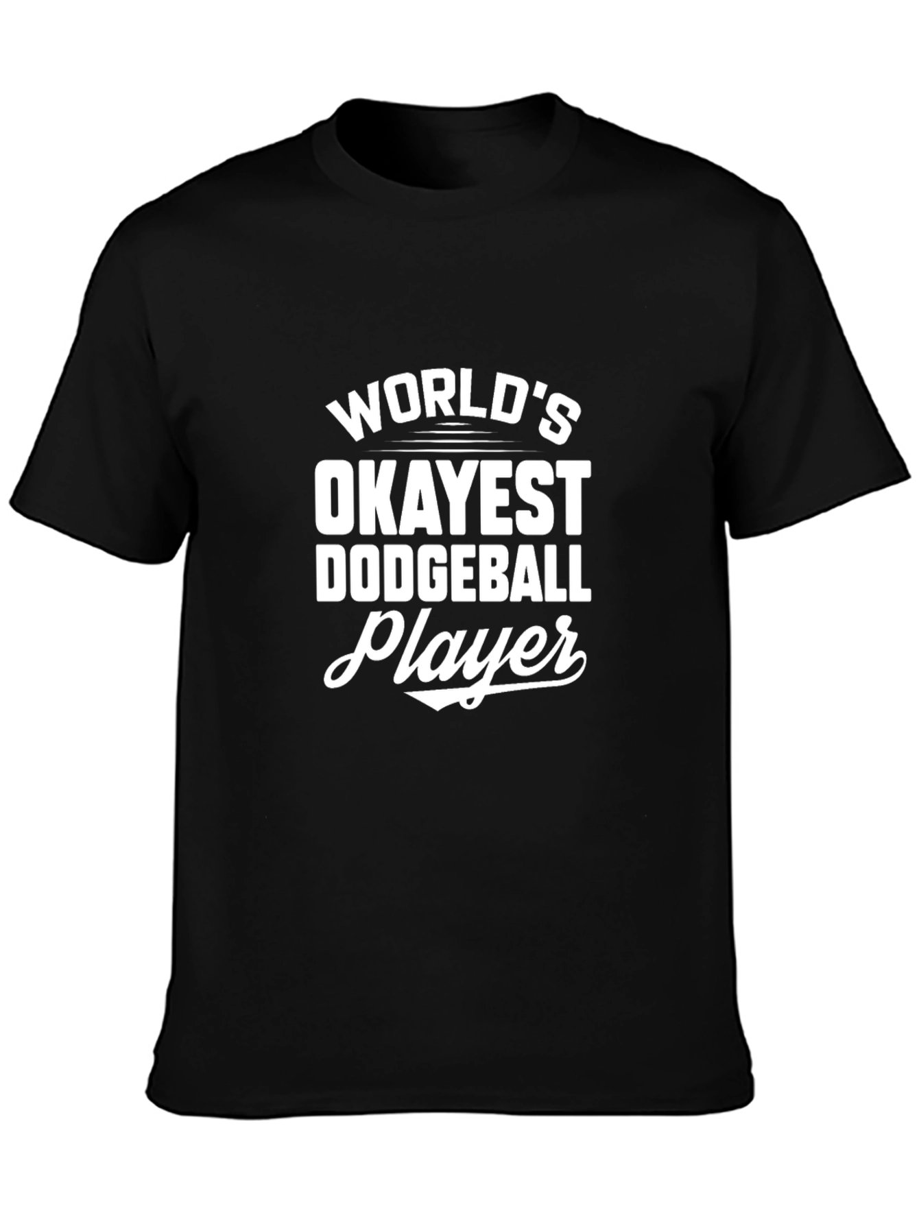 Okayest Dodgeball Player Graphic Tee