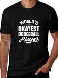 Okayest Dodgeball Player Graphic Tee