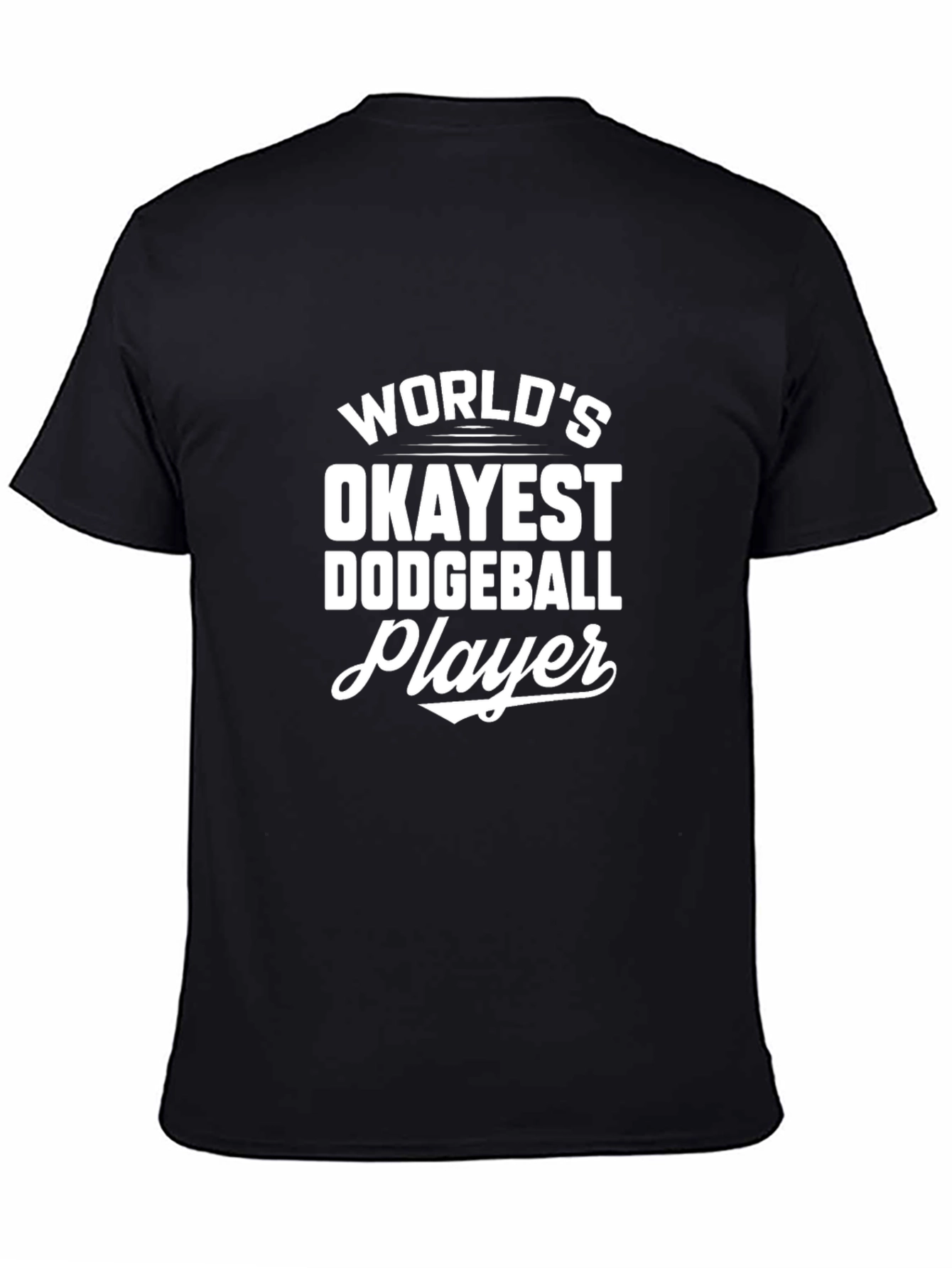 Okayest Dodgeball Player Graphic Tee