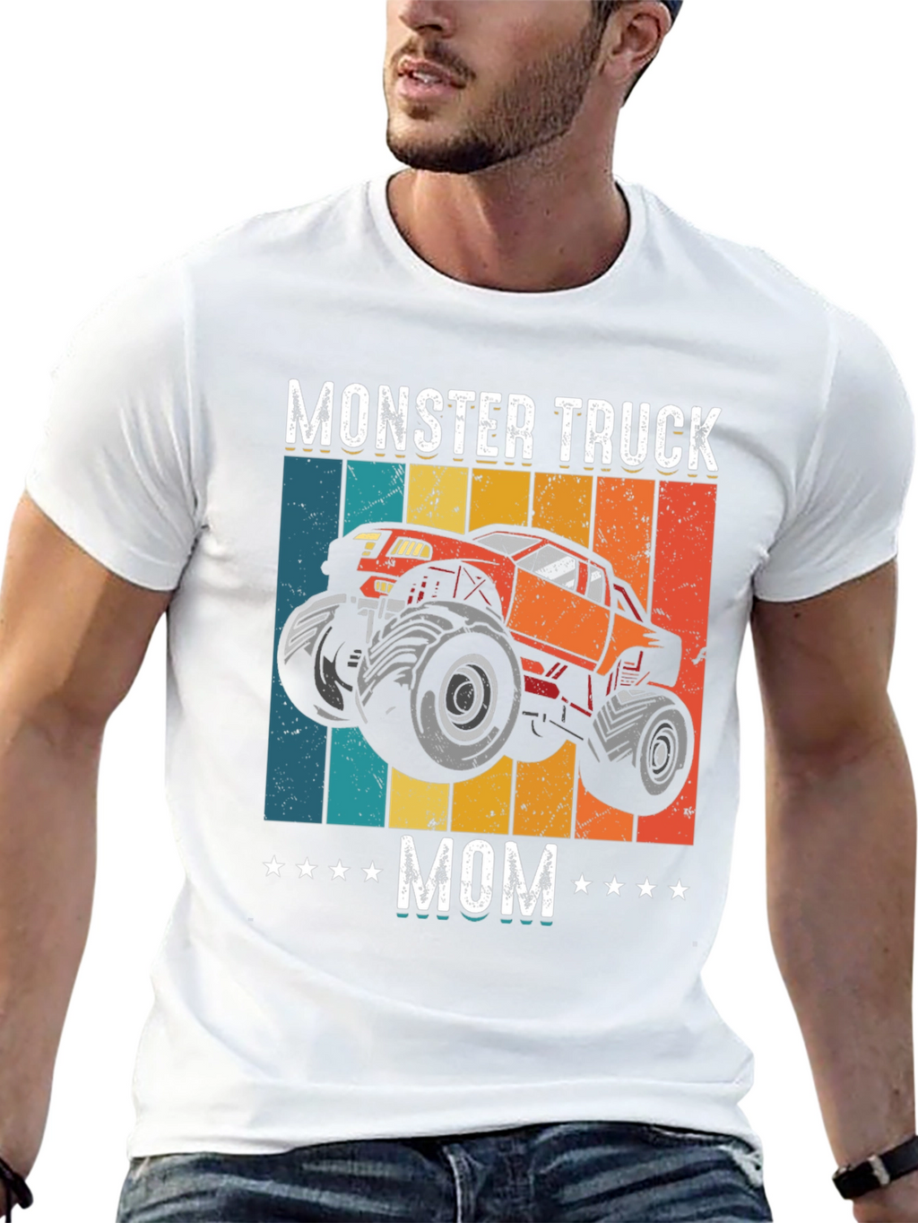 Monster Truck Mom Graphic Tee - Fun & Stylish!