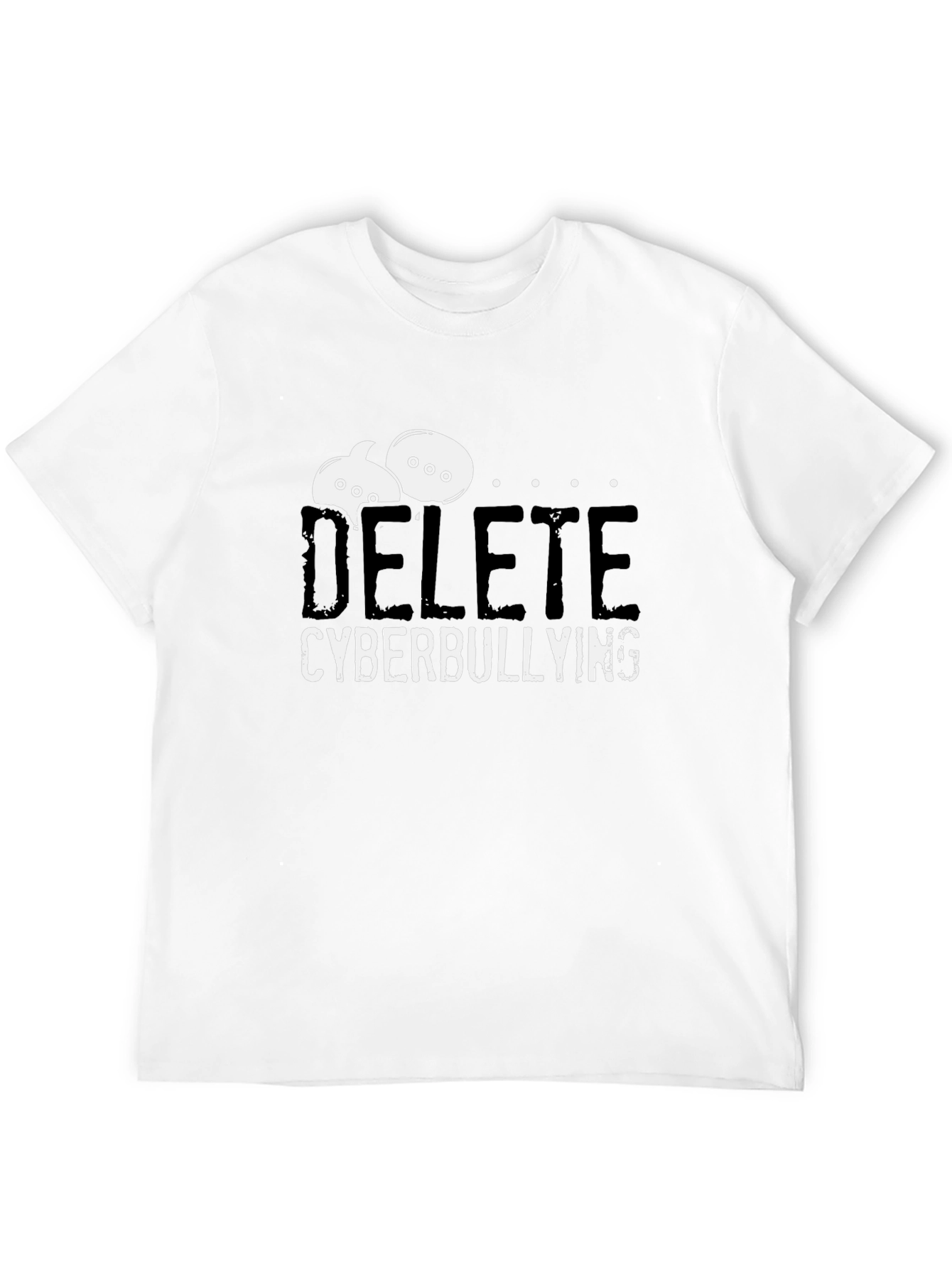 Delete Cyberbullying T-Shirt - Anti-Bullying Tee