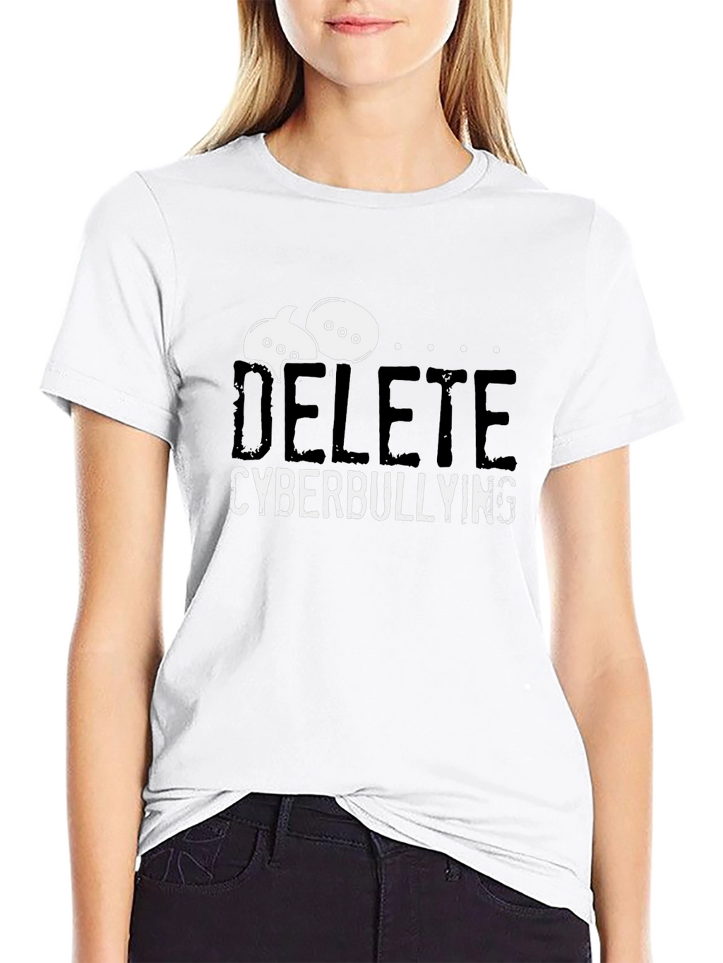 Delete Cyberbullying T-Shirt - Anti-Bullying Tee
