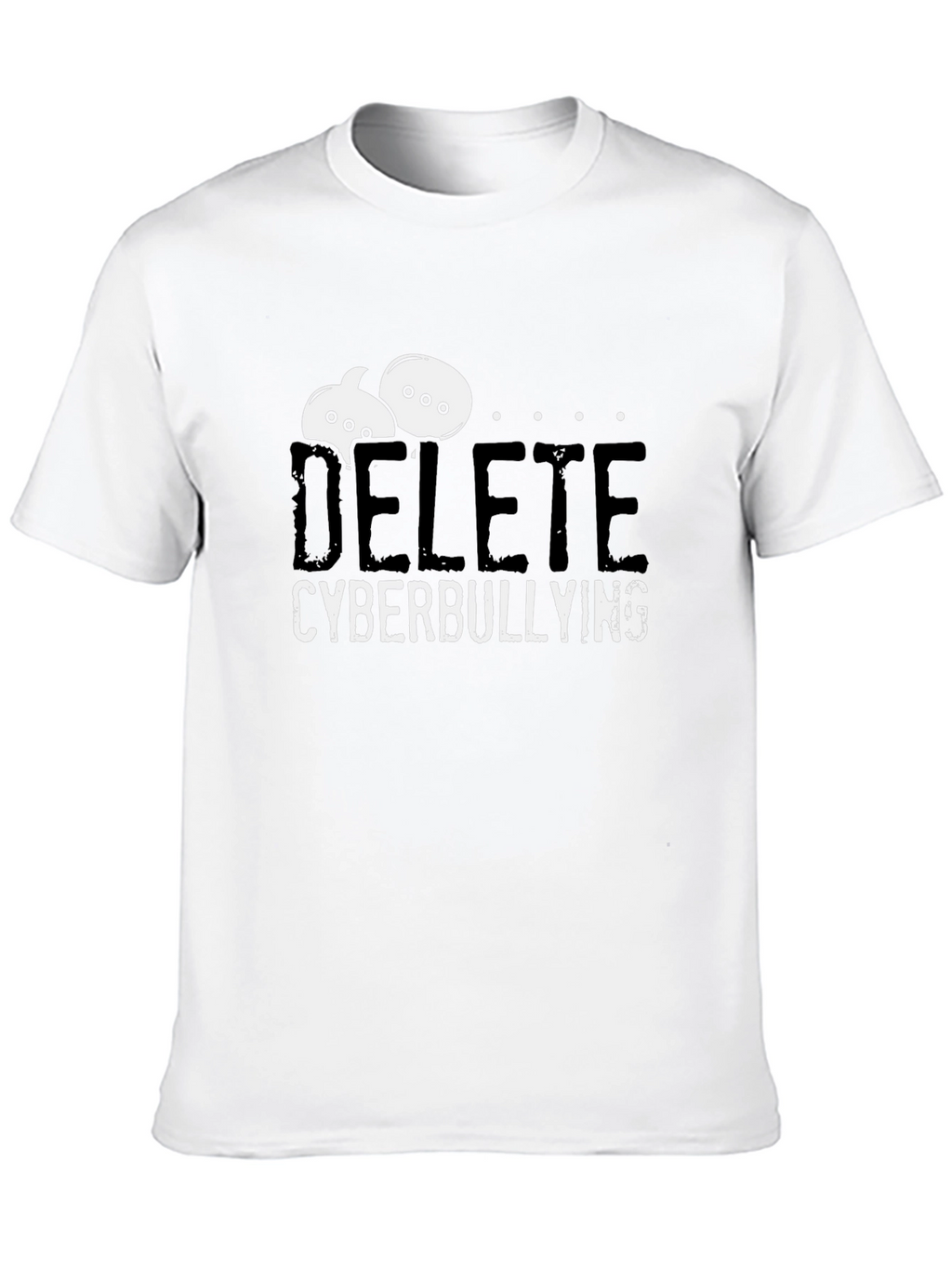 Delete Cyberbullying T-Shirt - Anti-Bullying Tee