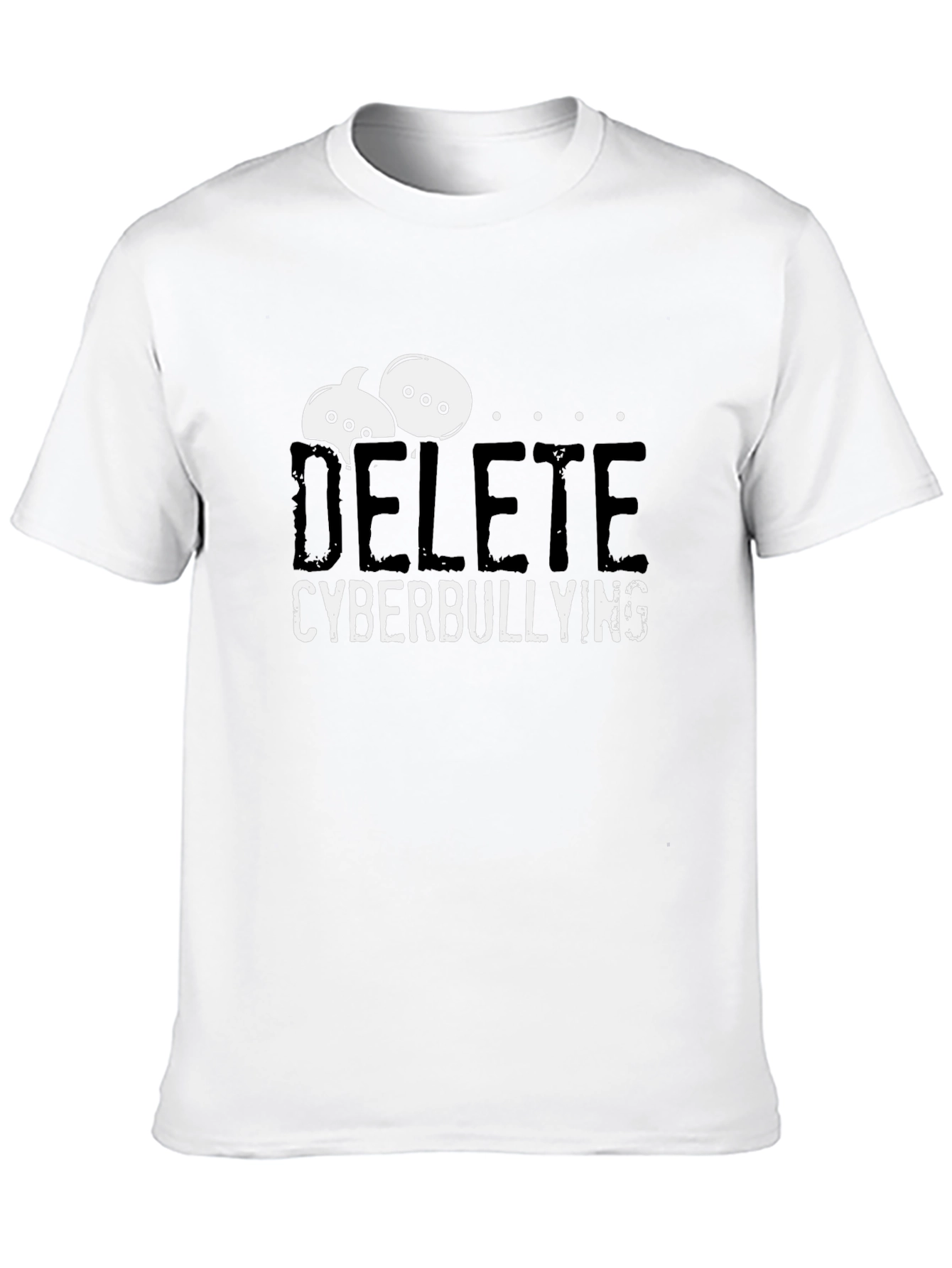 Delete Cyberbullying T-Shirt - Anti-Bullying Tee