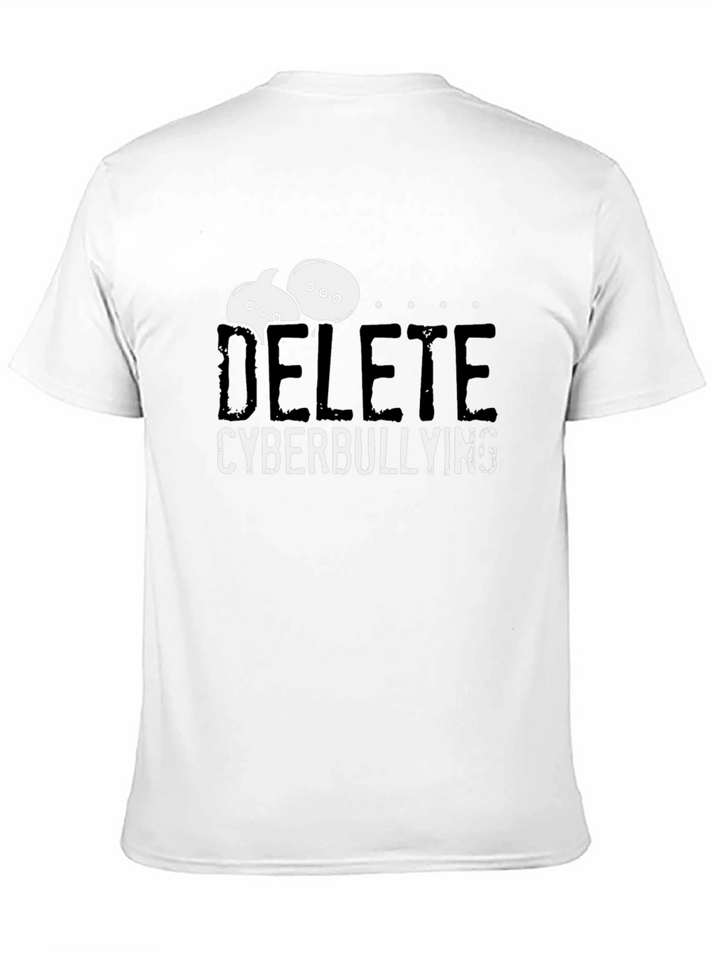 Delete Cyberbullying T-Shirt - Anti-Bullying Tee
