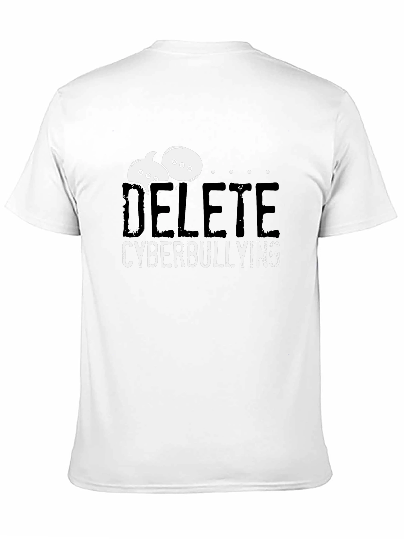 Delete Cyberbullying T-Shirt - Anti-Bullying Tee