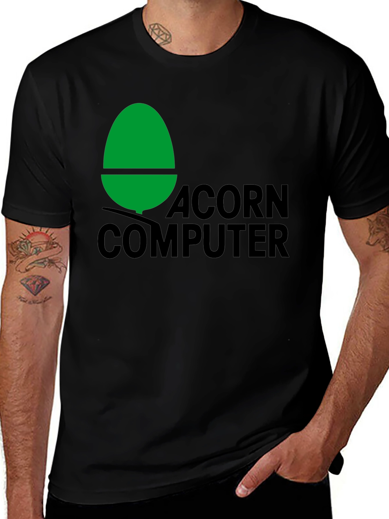 Acorn Computer T-Shirt - Retro Gaming Tee
