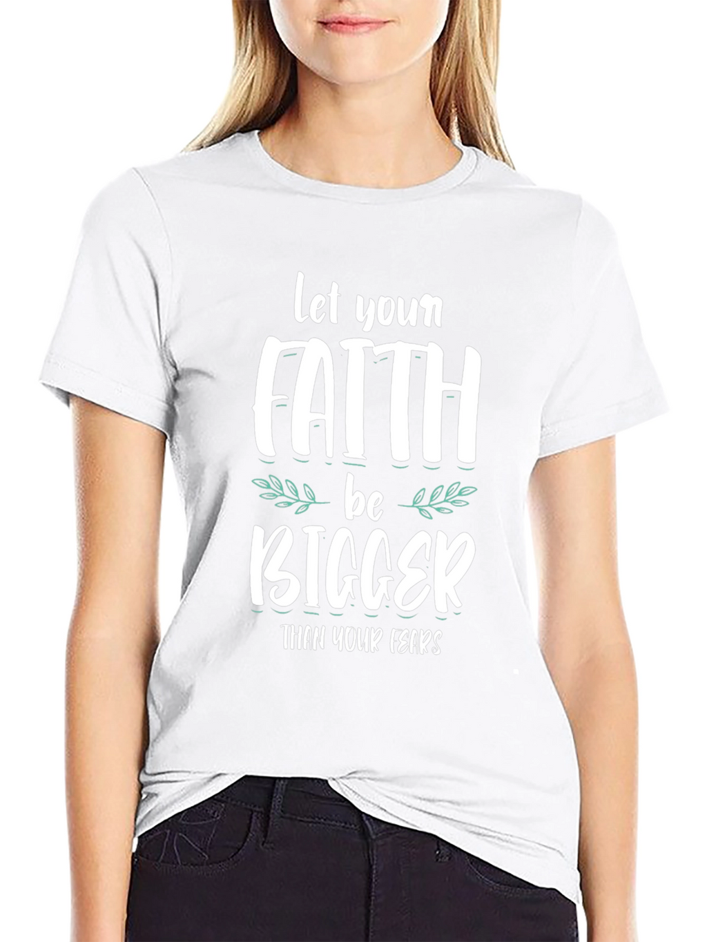 Faith Over Fear Graphic Tee - Unisex Cotton T-Shirt