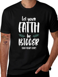 Faith Over Fear Graphic Tee - Unisex Cotton T-Shirt