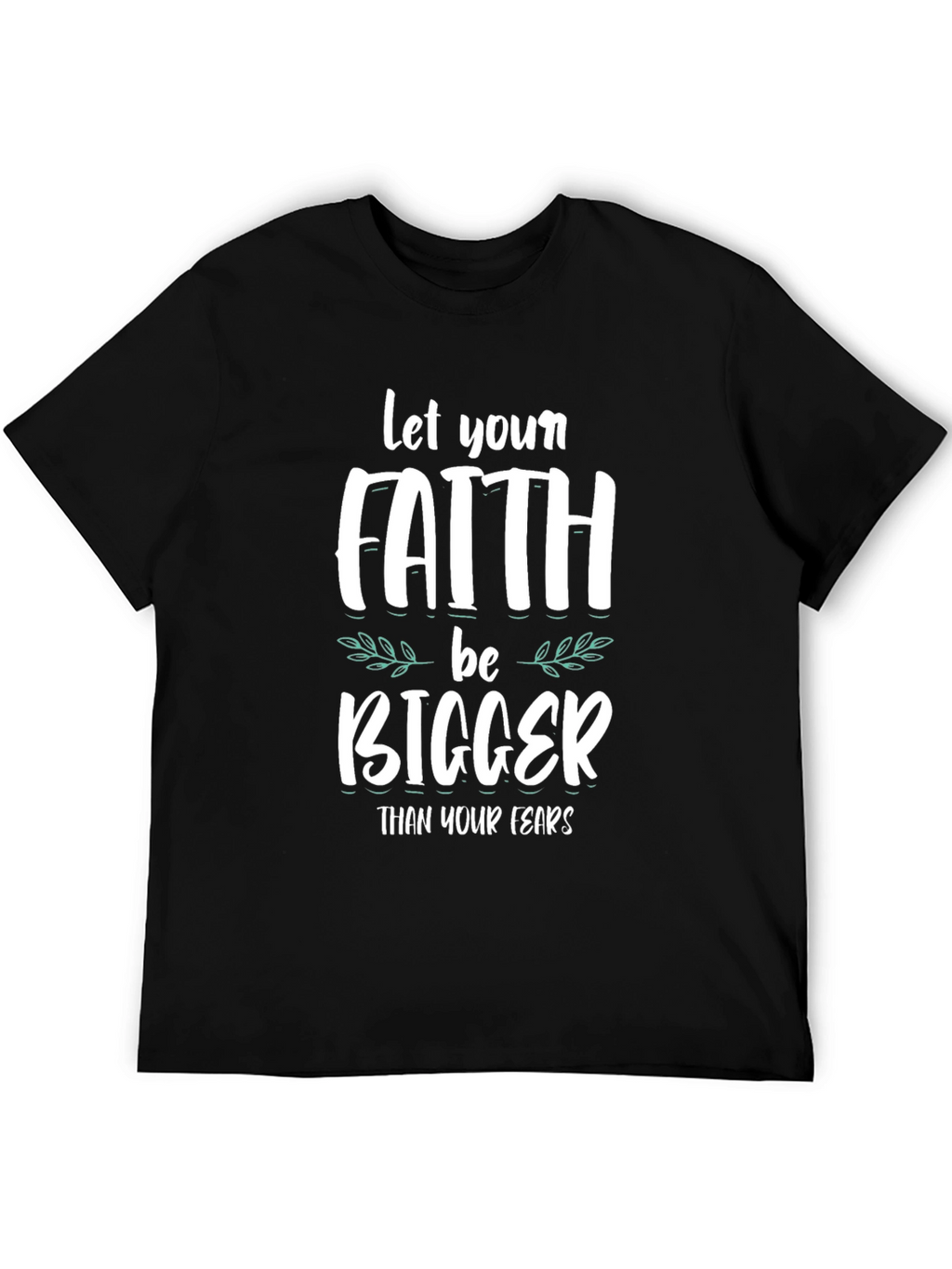 Faith Over Fear Graphic Tee - Unisex Cotton T-Shirt