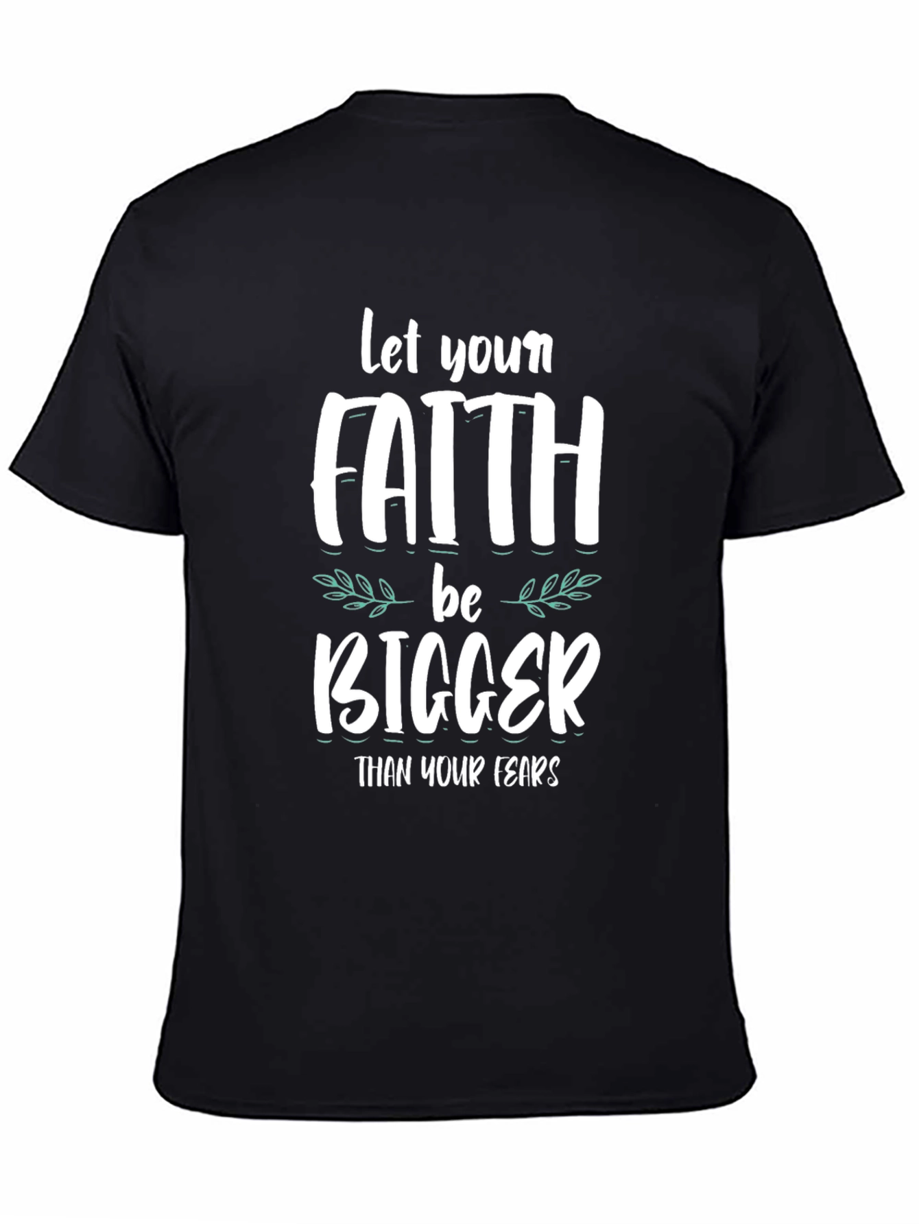 Faith Over Fear Graphic Tee - Unisex Cotton T-Shirt