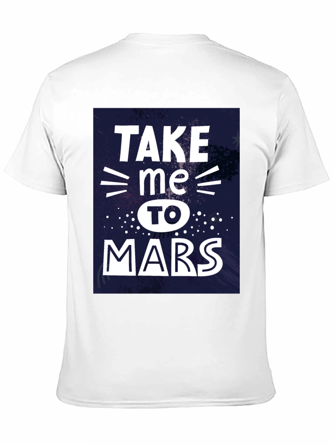 Take Me To Mars Graphic Tee - Black