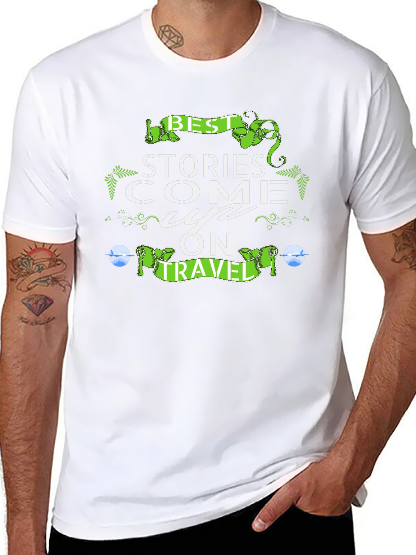 Travel Stories Graphic T-Shirt