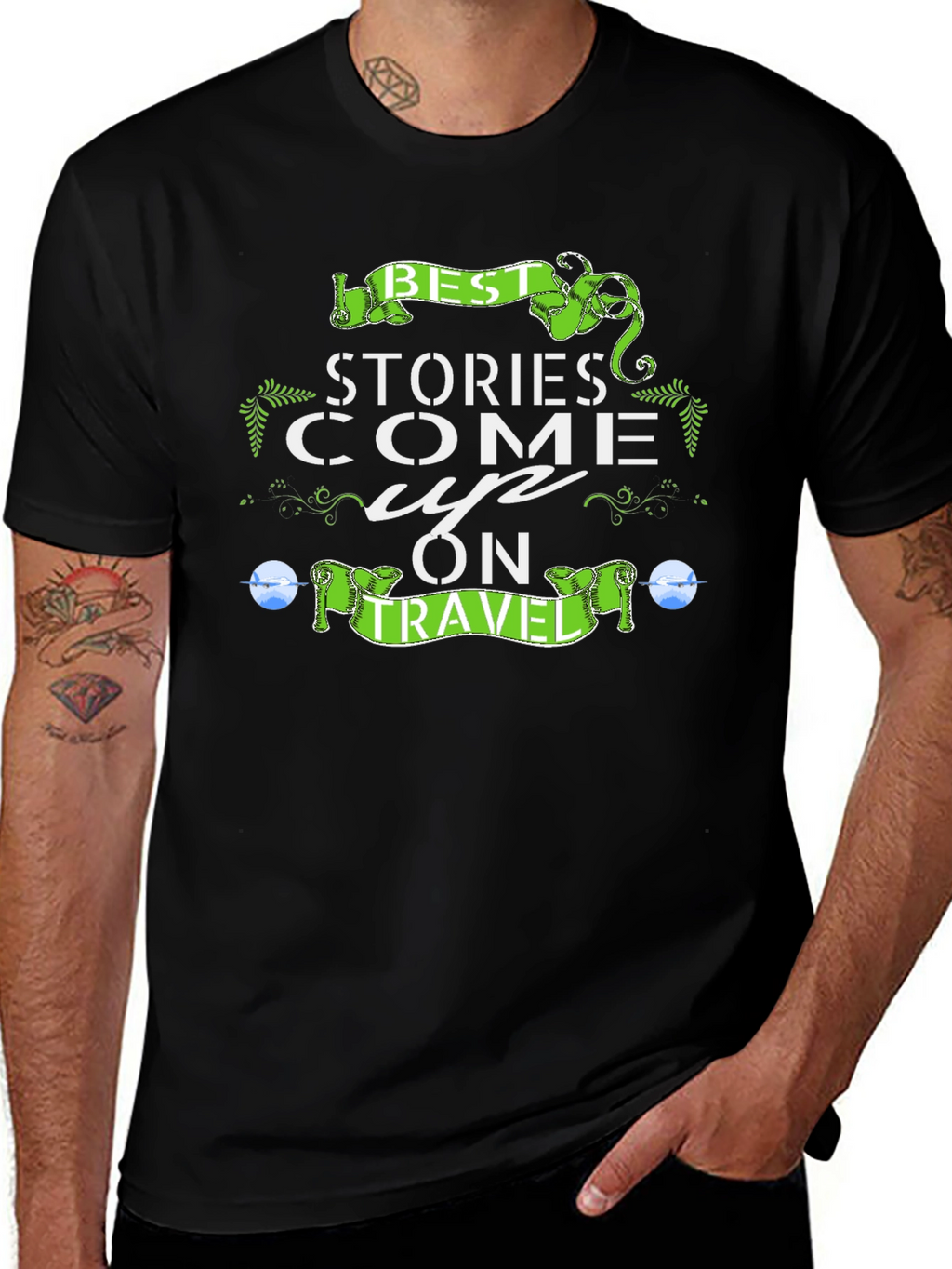Travel Stories Graphic T-Shirt