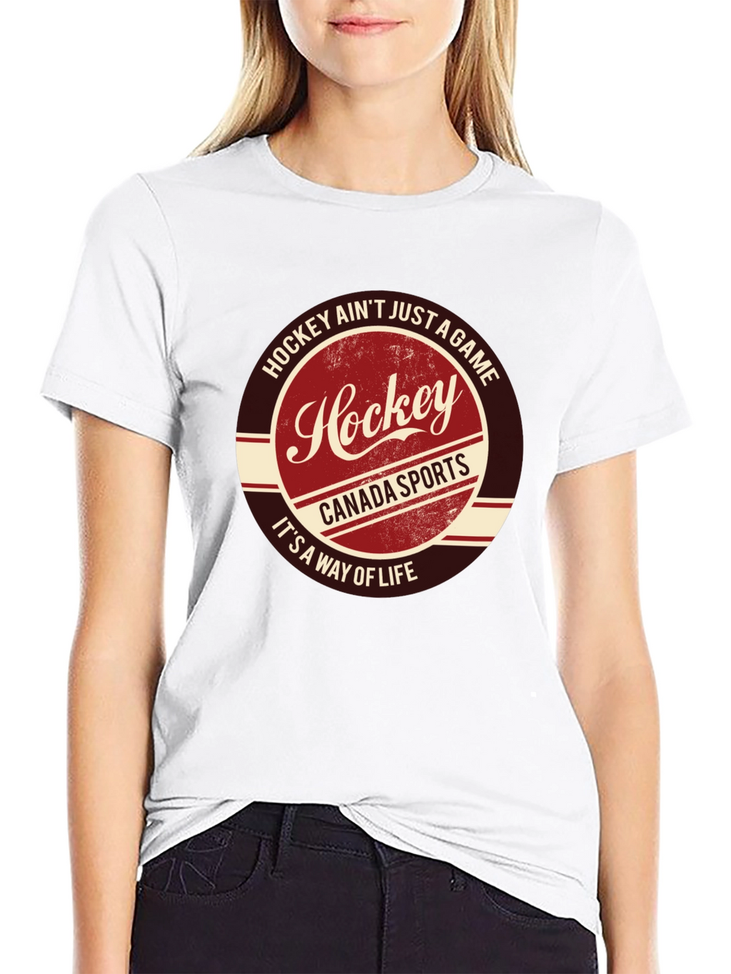Hockey Lifestyle T-Shirt - Canada Sports Tee