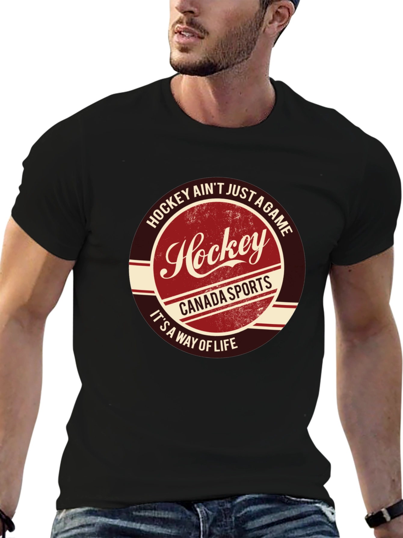 Hockey Lifestyle T-Shirt - Canada Sports Tee