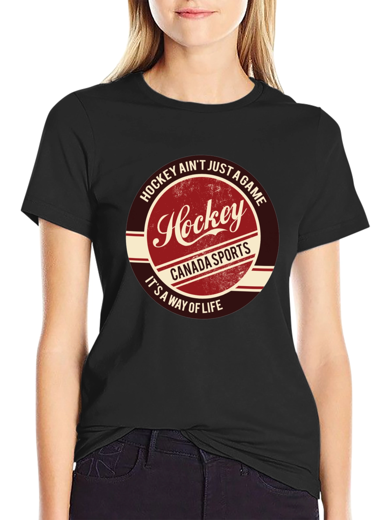 Hockey Lifestyle T-Shirt - Canada Sports Tee