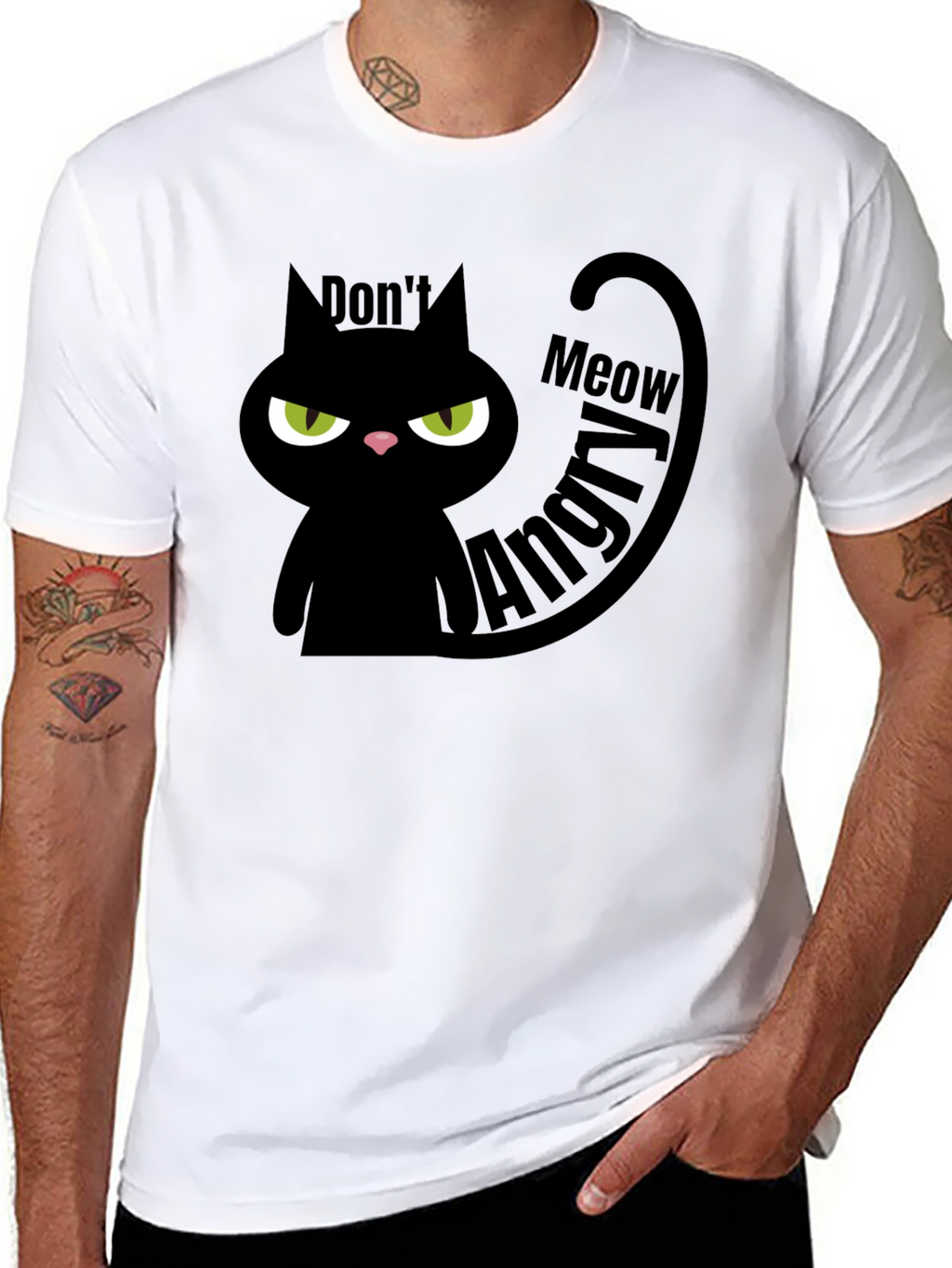 Dont Meow Angry Cat T-Shirt