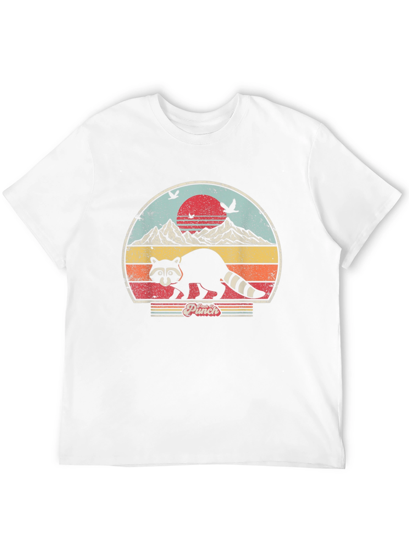 Retro Raccoon Graphic Tee