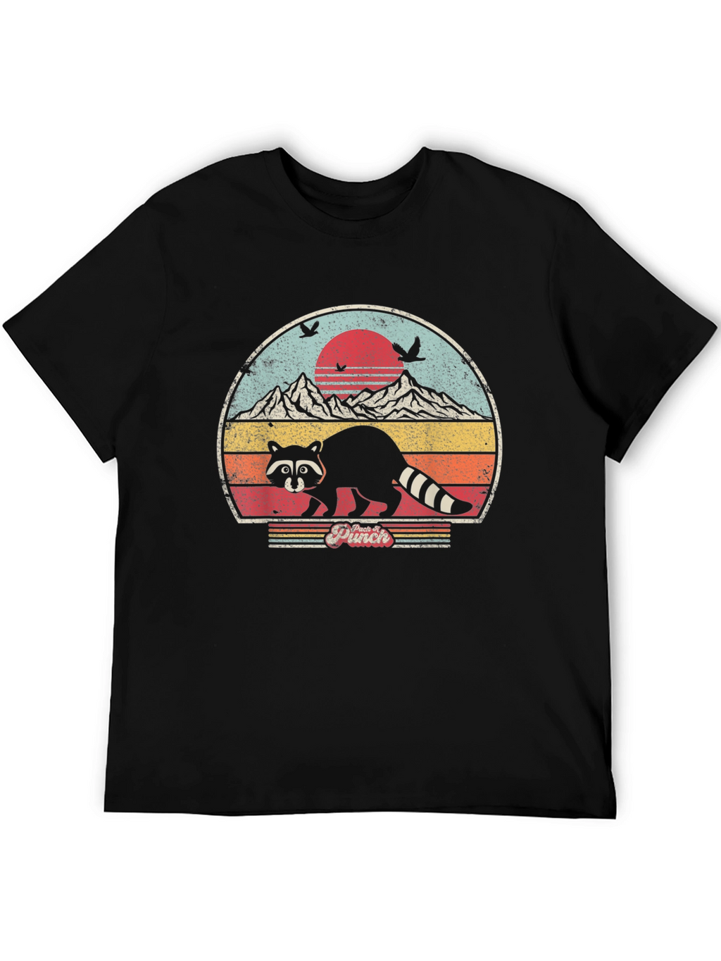 Retro Raccoon Graphic Tee