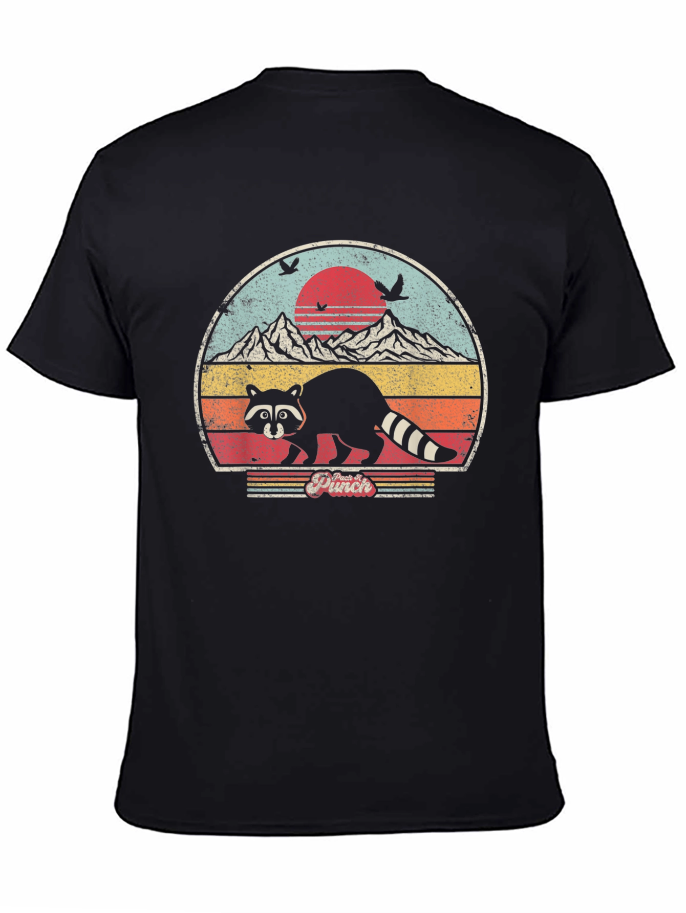 Retro Raccoon Graphic Tee