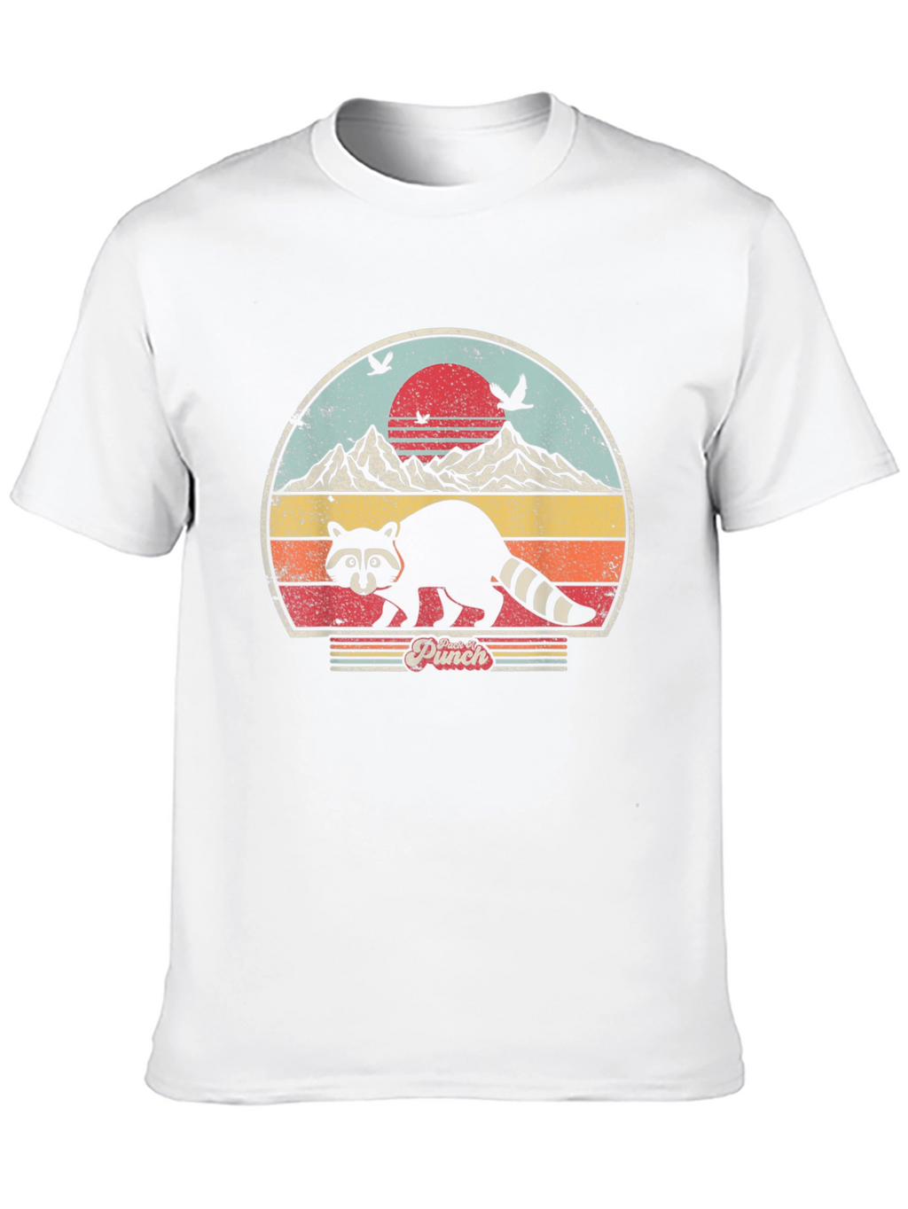 Retro Raccoon Graphic Tee