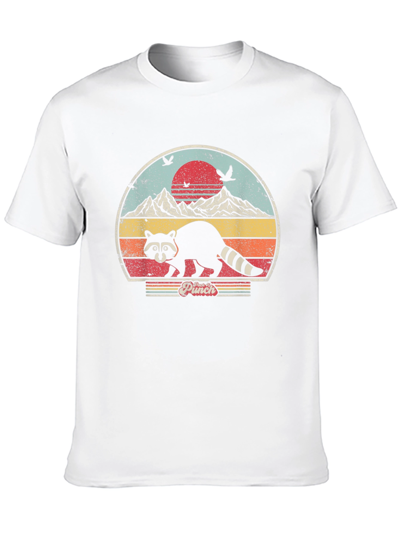Retro Raccoon Graphic Tee