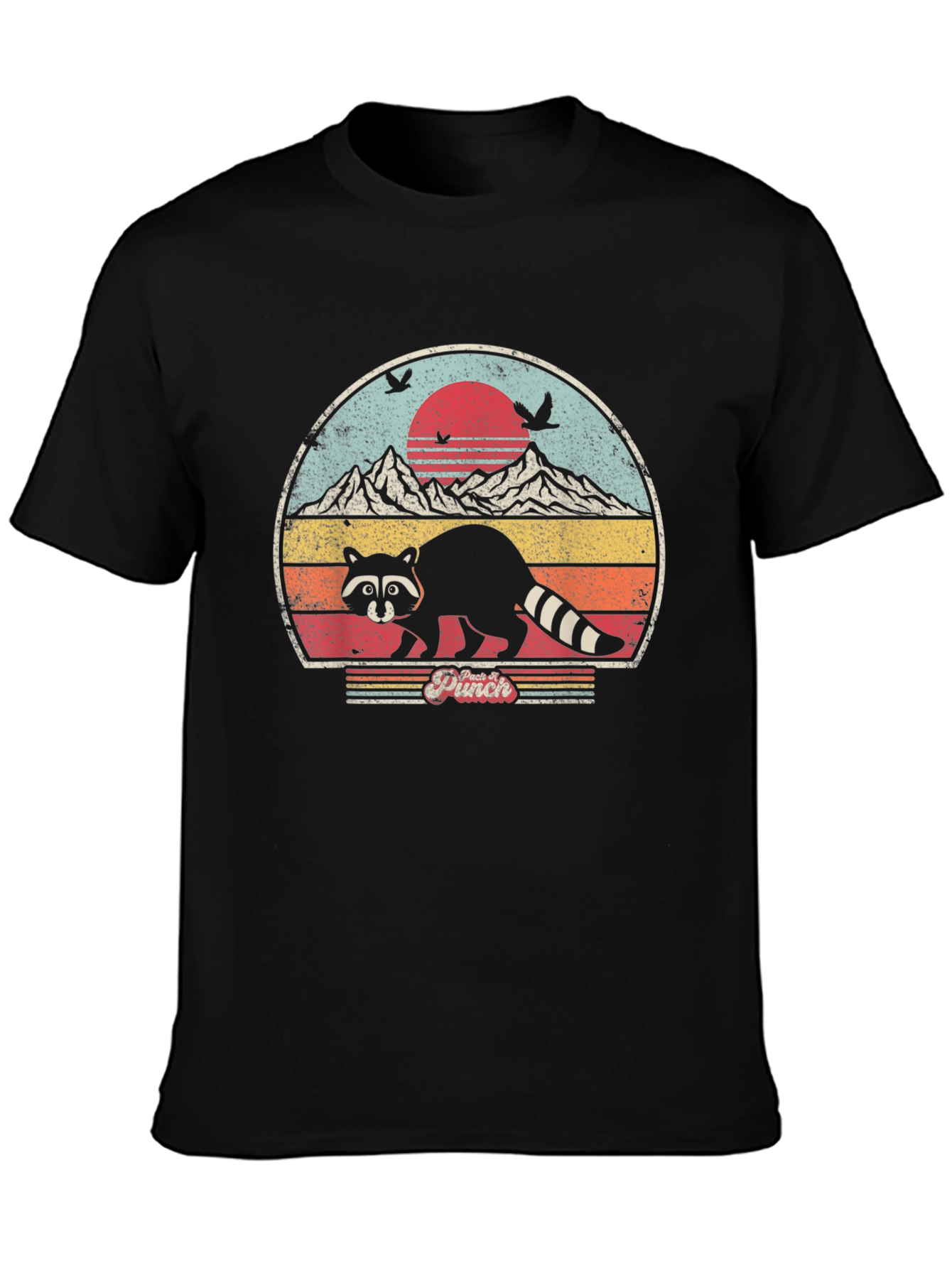 Retro Raccoon Graphic Tee