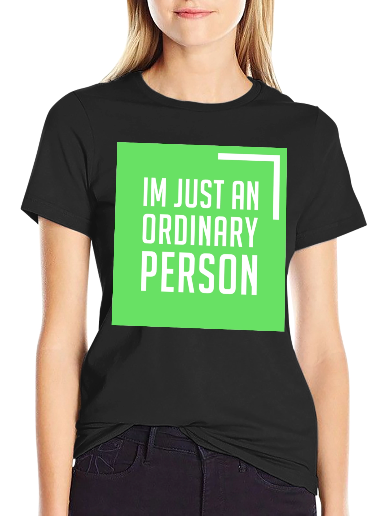 Ordinary Person Graphic Tee - Casual Style