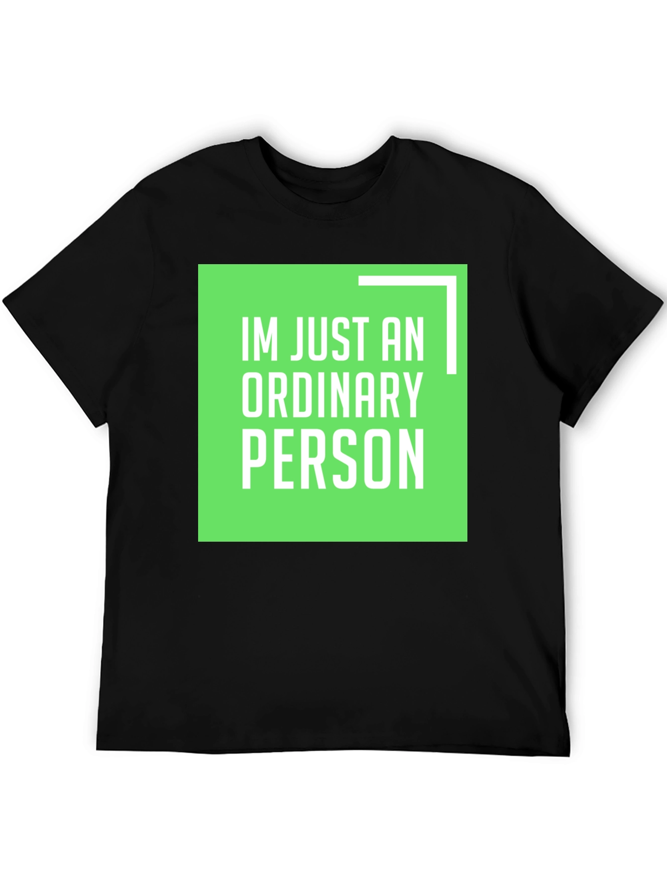 Ordinary Person Graphic Tee - Casual Style