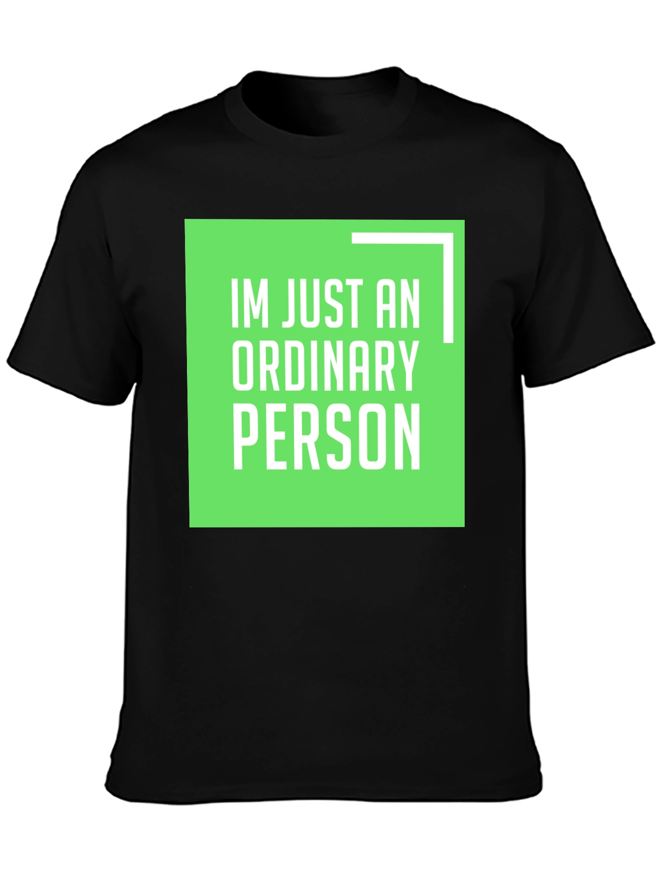 Ordinary Person Graphic Tee - Casual Style