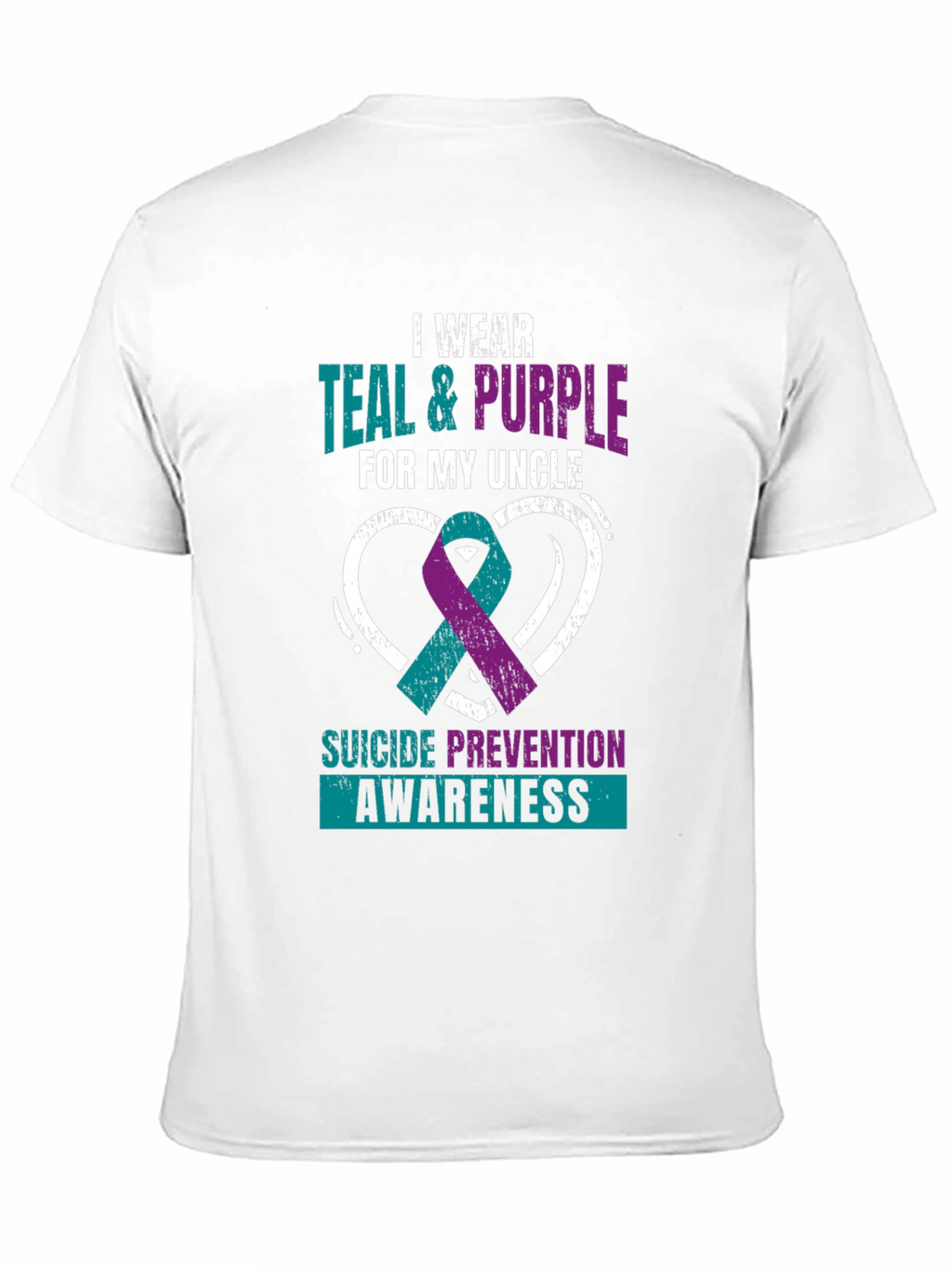 Teal & Purple Suicide Prevention Awareness T-Shirt