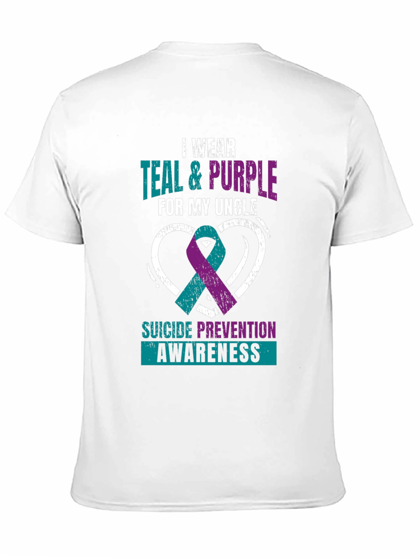 Teal & Purple Suicide Prevention Awareness T-Shirt