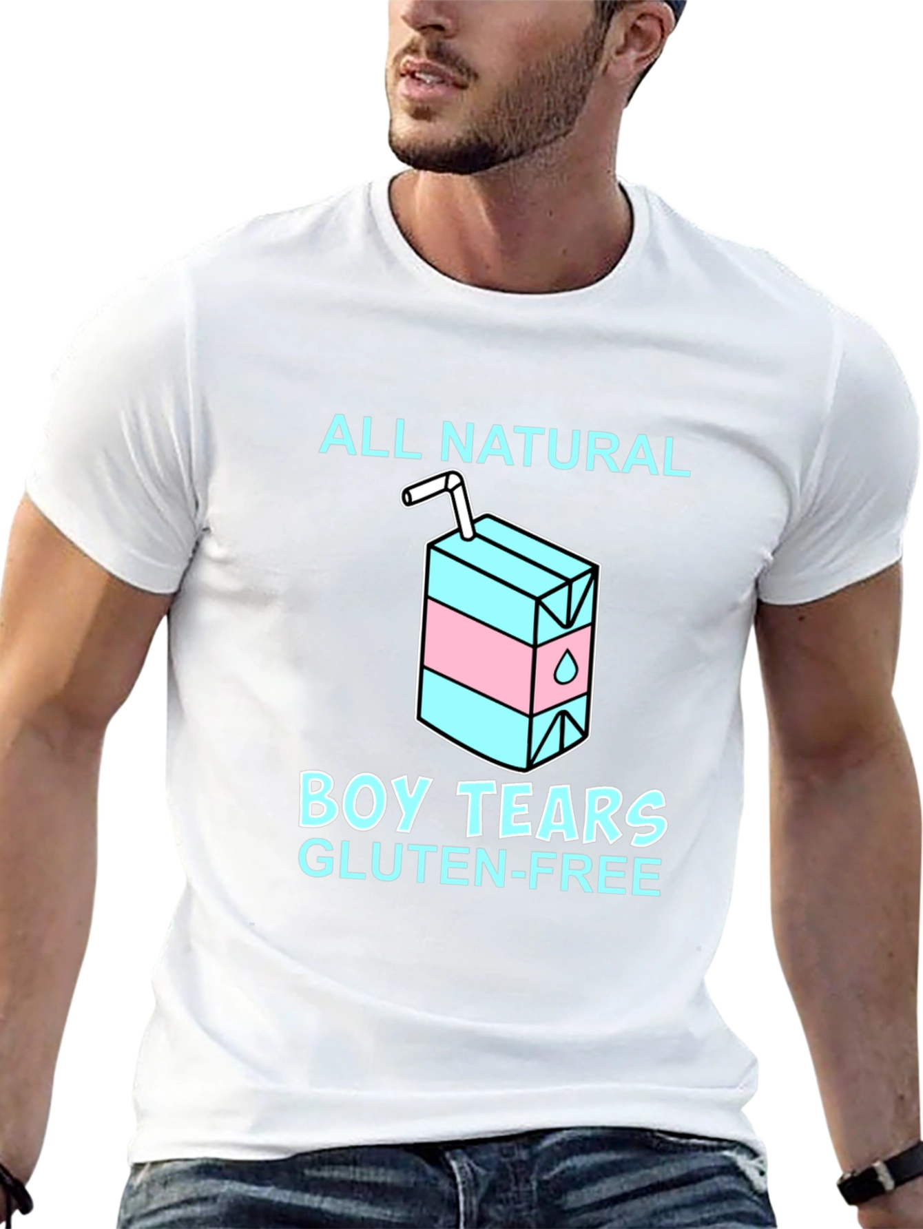 All Natural Boy Tears Gluten Free T-Shirt