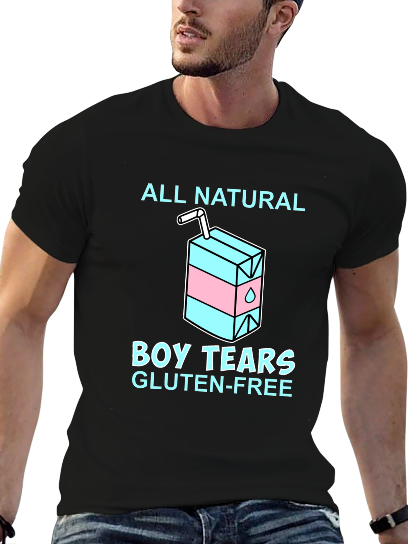 All Natural Boy Tears Gluten Free T-Shirt